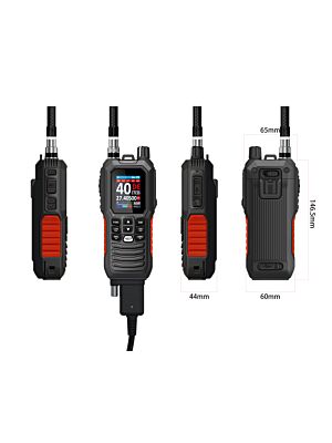 Statie radio CB portabila PNI Escort HP 102, multi standard, 4W, 12V, AM-FM, NRC, Dual Watch, Roger Beep, ASQ SQ reglabi