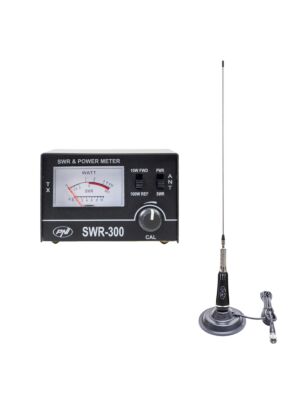 Antena CB PNI LED 2000 si reflectometru pentru masurare SWR