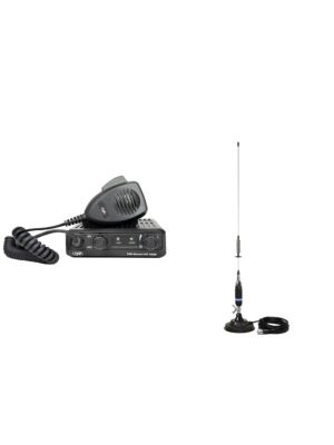 Kit Statie radio CB PNI Escort HP 2020 un singur canal 22 cu antena CB PNI S75 cu magnet