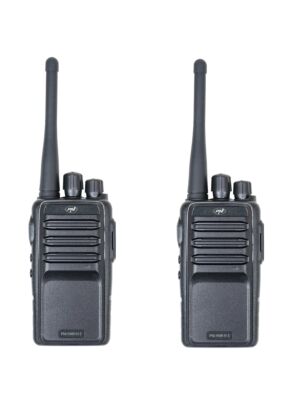 Kit 2 statii radio portabile PNI PMR R15 0.5W, 16 canale programabile, 16 PMR si tonuri 50 CTCSS si 104 DCS, ASQ, TOT, m