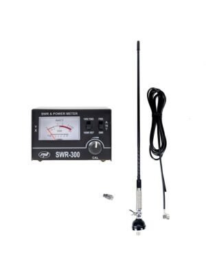 Antena CB PNI S60 si reflectometru pentru masurare SWR