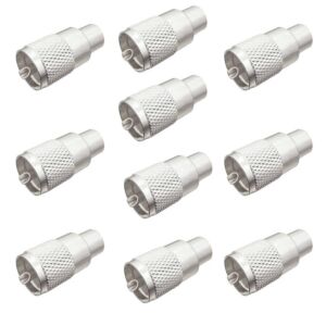 Set cu 10 bucati mufa PNI PL259 pentru cablu RG213 lungime pin 9 mm