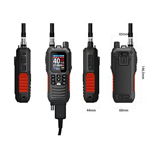 Statie radio CB portabila PNI Escort HP 102, multi standard, 4W, 12V, AM-FM, NRC, Dual Watch, Roger Beep, ASQ SQ reglabi