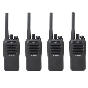 Kit 4 statii radio portabile PNI PMR R17 446MHz, 0.5W, 16 canale PMR si tonuri 50 CTCSS si 104 DCS, programabila, Li-Ion